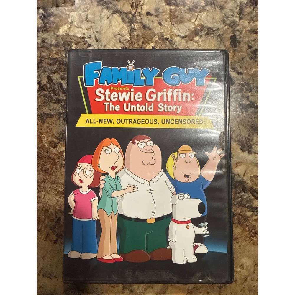 Family Guy Presents Stewie Griffin The Untold Story DVD 2005 Uncensored Movie
